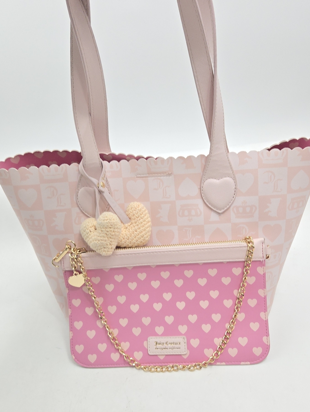 Juicy Couture Pink Sweet Break Time Tote Bag‎